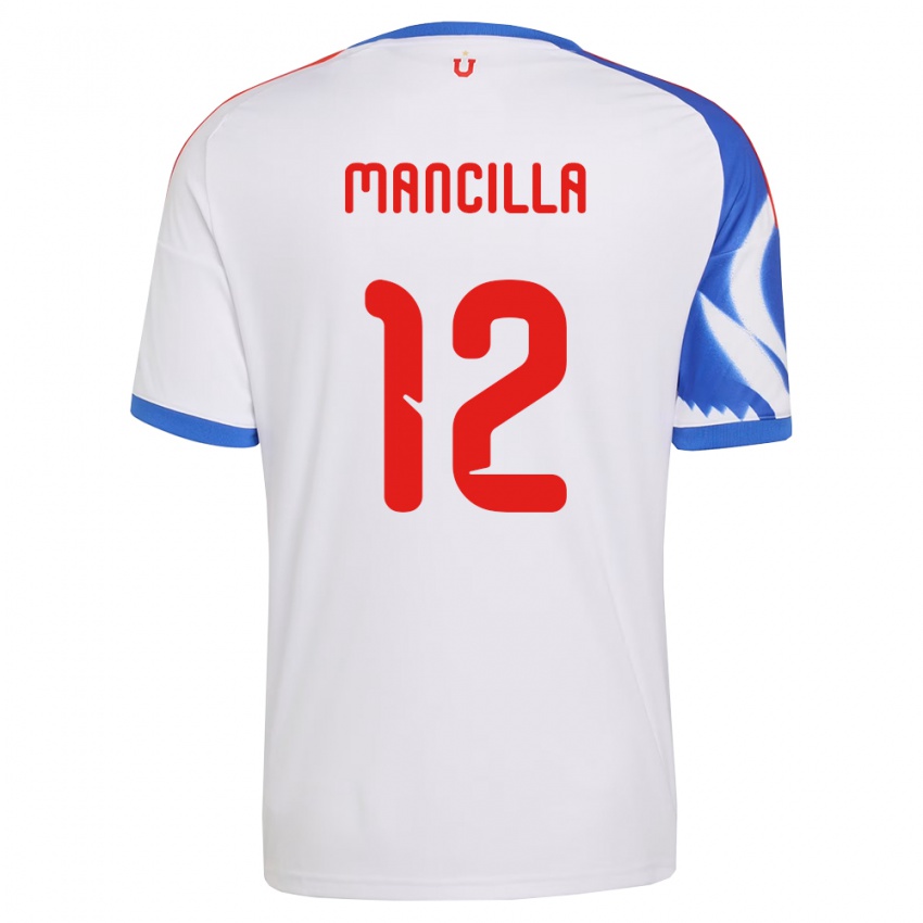 נשים Franco Mancilla #12 לבן כחול צי הרחק ג'רזי 2026/27 חולצה קצרה