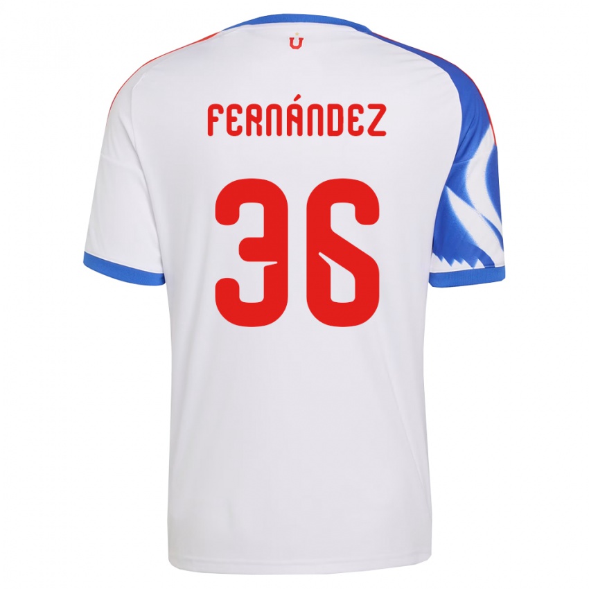 נשים Franco Fernández #36 לבן כחול צי הרחק ג'רזי 2026/27 חולצה קצרה
