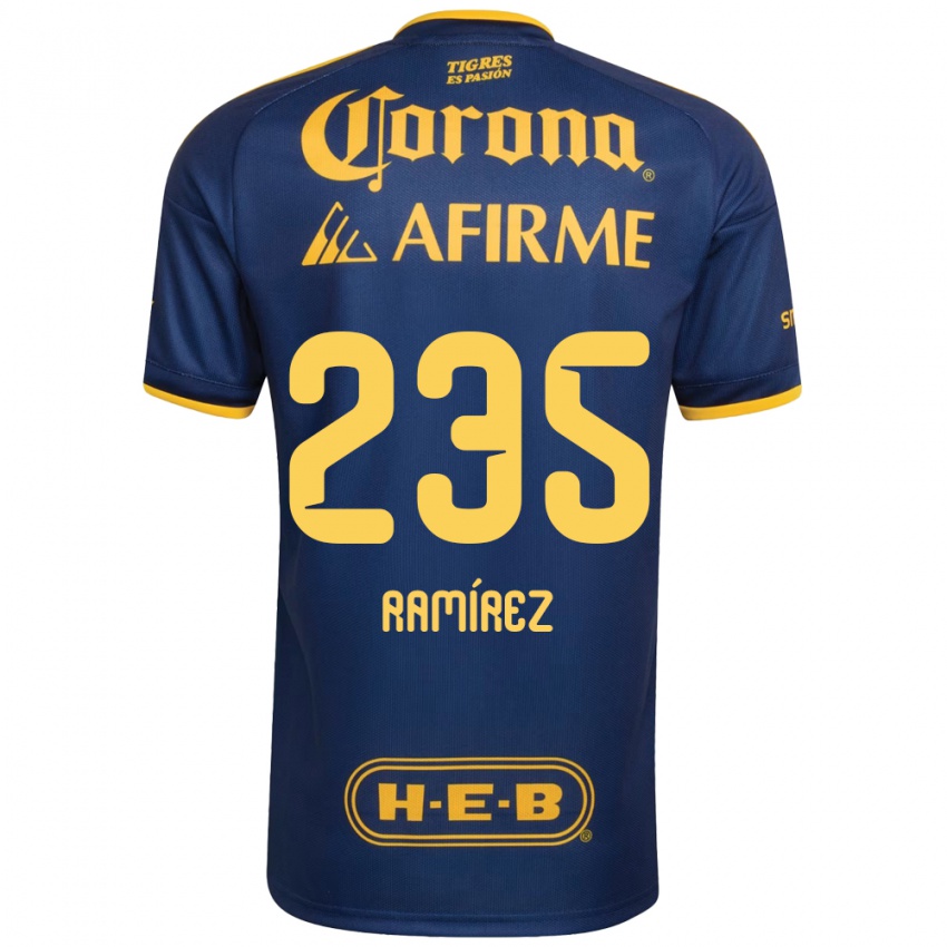נשים Gabriel Ramírez #235 כחול מלכותי צהוב הרחק ג'רזי 2026/27 חולצה קצרה