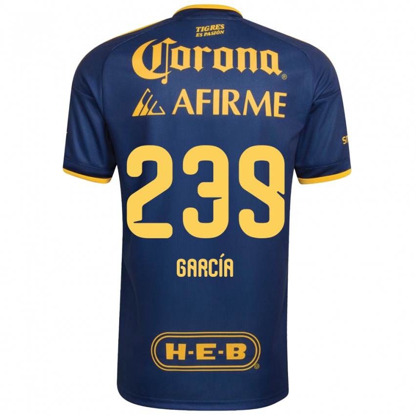 נשים Diego García #239 כחול מלכותי צהוב הרחק ג'רזי 2026/27 חולצה קצרה