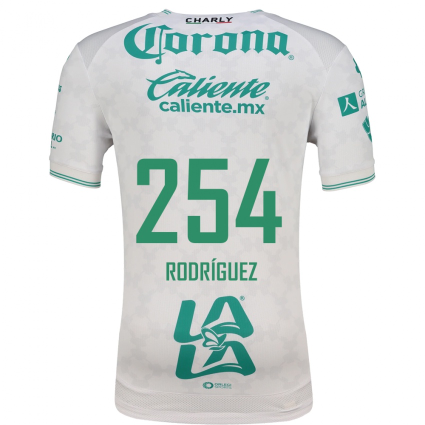 נשים Héctor Rodríguez #254 ירוק בהיר לבן הרחק ג'רזי 2026/27 חולצה קצרה
