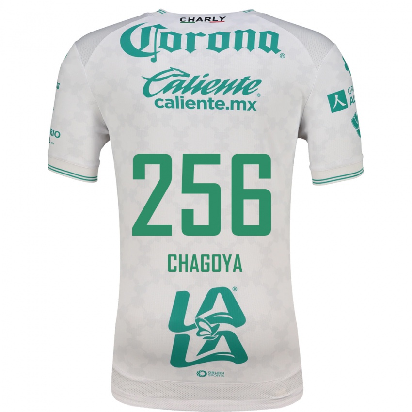 נשים Axel Chagoya #256 ירוק בהיר לבן הרחק ג'רזי 2026/27 חולצה קצרה