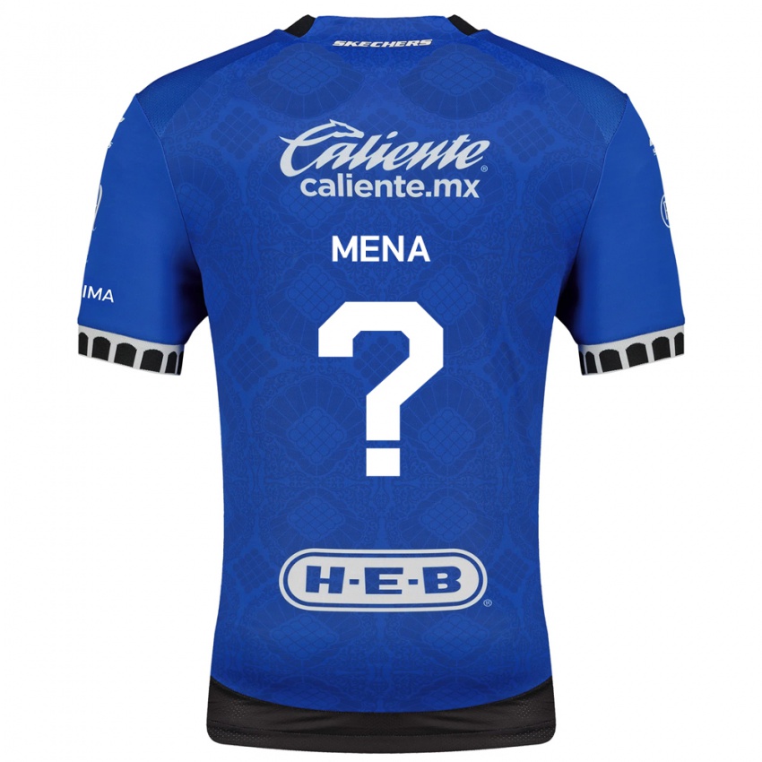 נשים Felipe Mena #0 כחול מלכותי לבן שחור הרחק ג'רזי 2026/27 חולצה קצרה