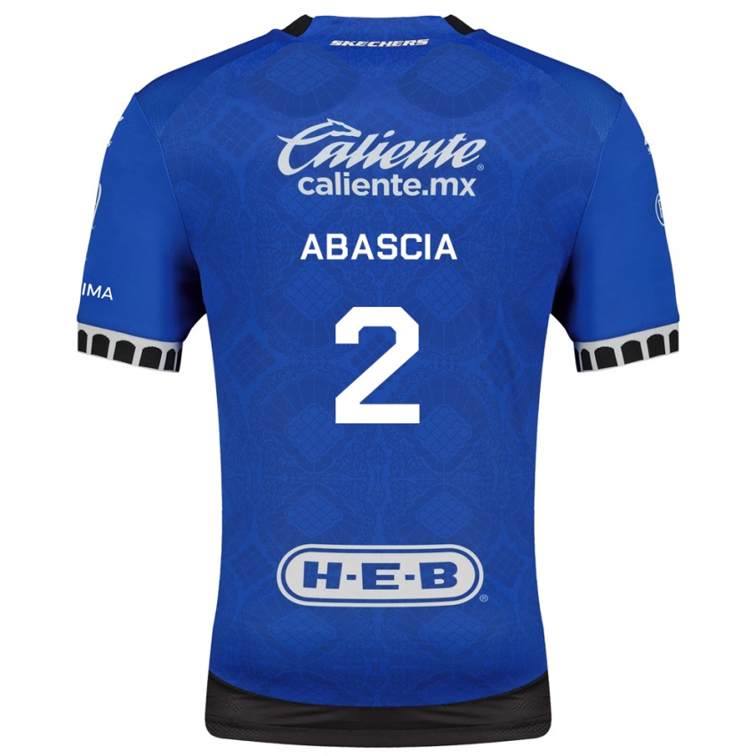 נשים Lucas Abascia #2 כחול מלכותי לבן שחור הרחק ג'רזי 2026/27 חולצה קצרה