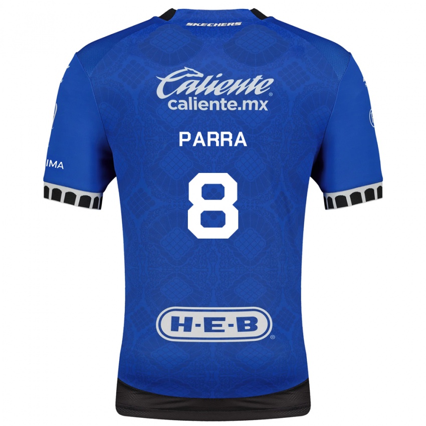 נשים Bernardo Parra #8 כחול מלכותי לבן שחור הרחק ג'רזי 2026/27 חולצה קצרה