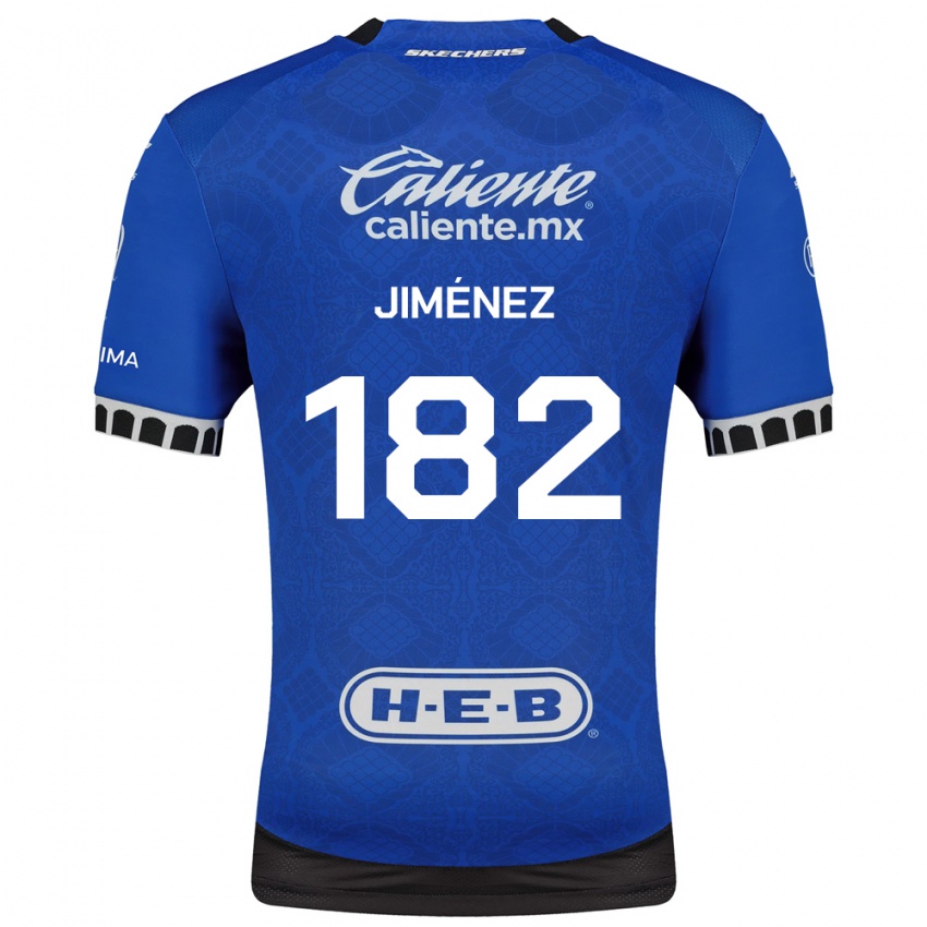 נשים Carlos Jiménez #182 כחול מלכותי לבן שחור הרחק ג'רזי 2026/27 חולצה קצרה