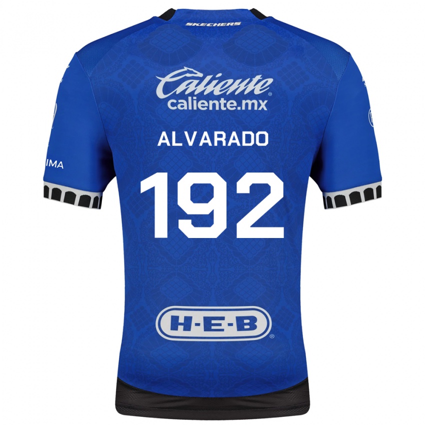 נשים Edwin Alvarado #192 כחול מלכותי לבן שחור הרחק ג'רזי 2026/27 חולצה קצרה