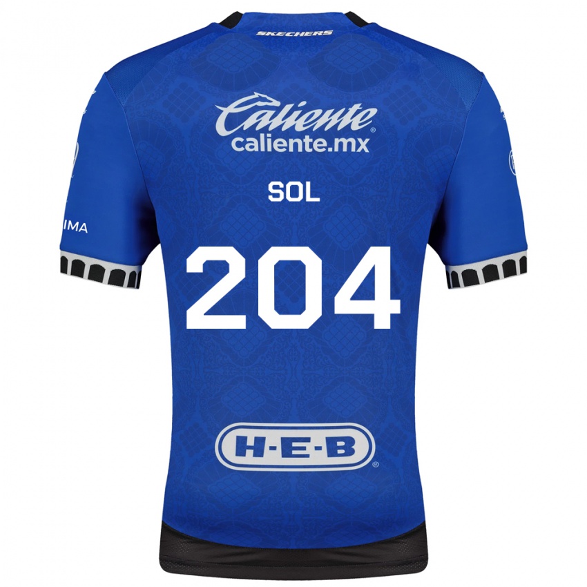 נשים Martín Sol #204 כחול מלכותי לבן שחור הרחק ג'רזי 2026/27 חולצה קצרה