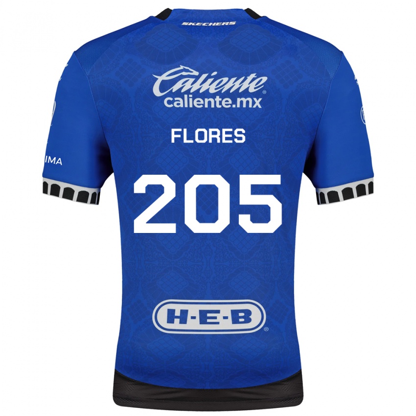 נשים Rolando Flores #205 כחול מלכותי לבן שחור הרחק ג'רזי 2026/27 חולצה קצרה