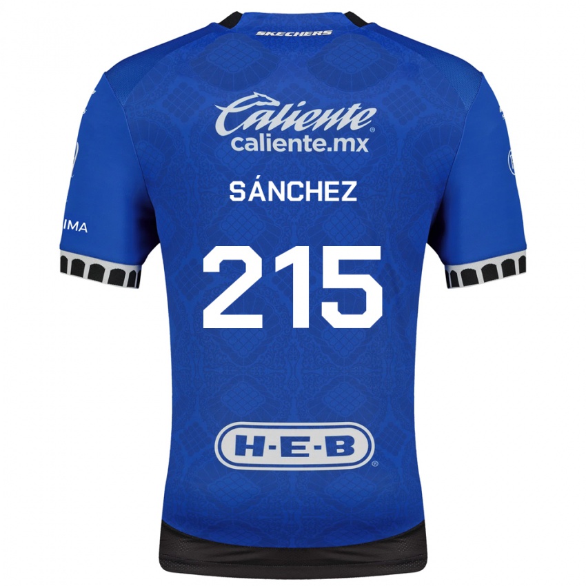 נשים José Sánchez #215 כחול מלכותי לבן שחור הרחק ג'רזי 2026/27 חולצה קצרה