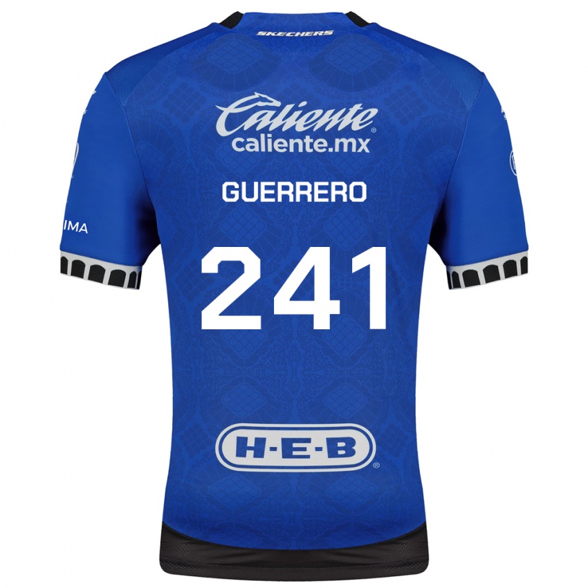 נשים Emiliano Guerrero #241 כחול מלכותי לבן שחור הרחק ג'רזי 2026/27 חולצה קצרה