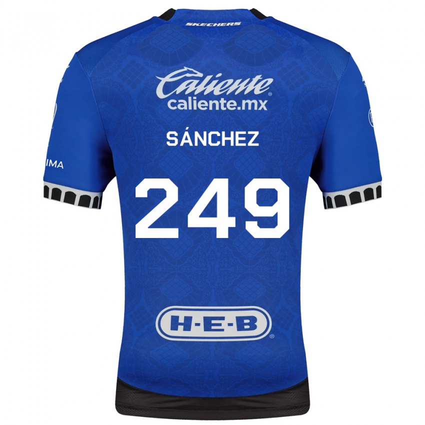נשים Sergio Sánchez #249 כחול מלכותי לבן שחור הרחק ג'רזי 2026/27 חולצה קצרה