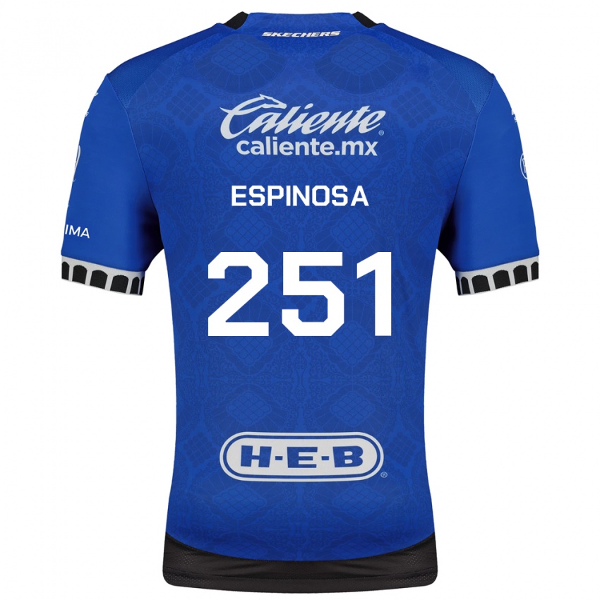 נשים Alexis Espinosa #251 כחול מלכותי לבן שחור הרחק ג'רזי 2026/27 חולצה קצרה