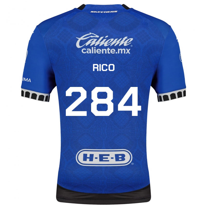 נשים Ian Rico #284 כחול מלכותי לבן שחור הרחק ג'רזי 2026/27 חולצה קצרה