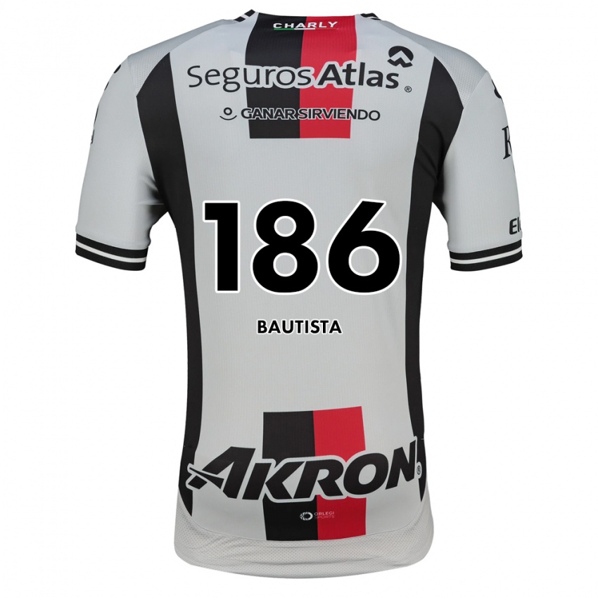 נשים Anthony Bautista #186 לבן אדום שחור הרחק ג'רזי 2026/27 חולצה קצרה