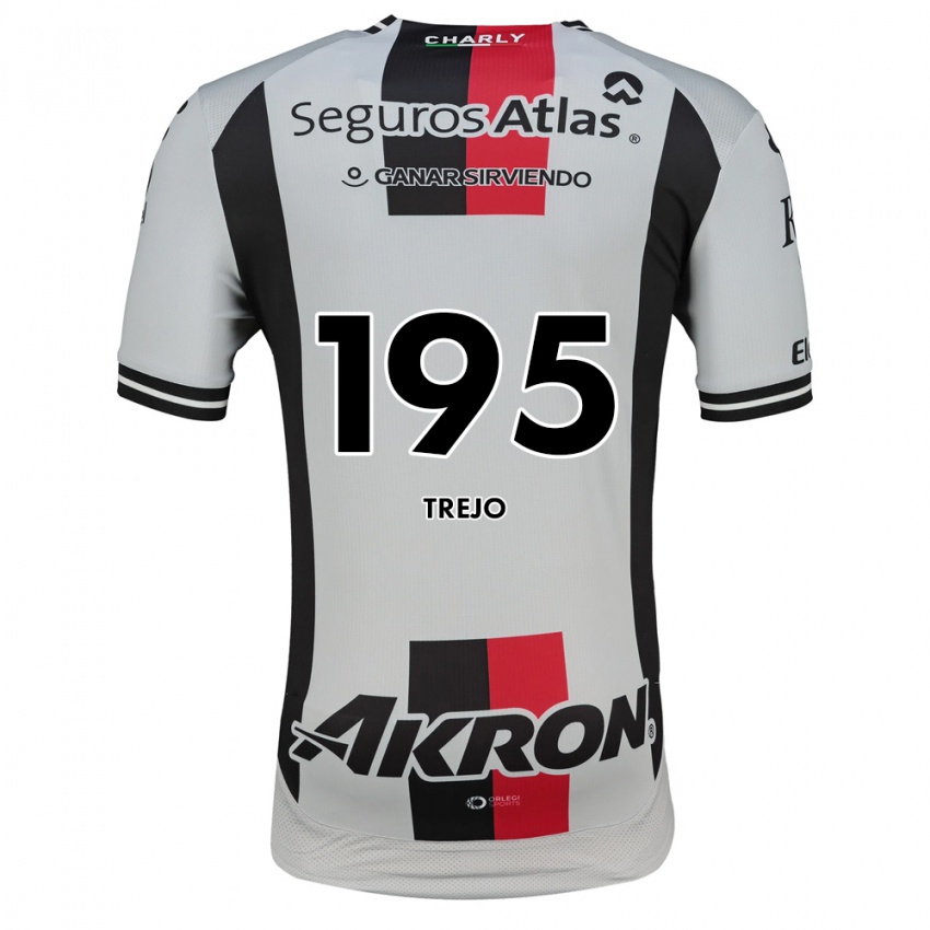 נשים Diego Trejo #195 לבן אדום שחור הרחק ג'רזי 2026/27 חולצה קצרה