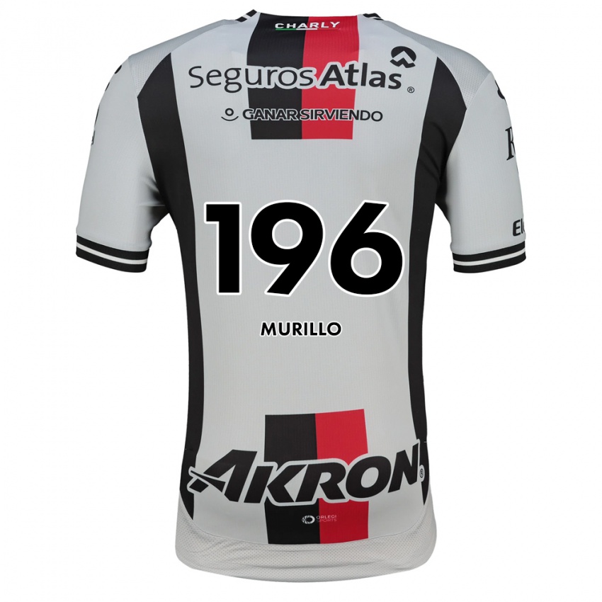 נשים David Murillo #196 לבן אדום שחור הרחק ג'רזי 2026/27 חולצה קצרה