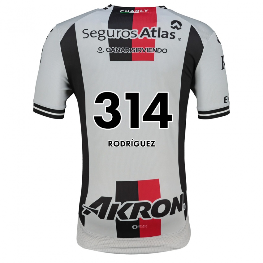 נשים Diego Rodríguez #314 לבן אדום שחור הרחק ג'רזי 2026/27 חולצה קצרה