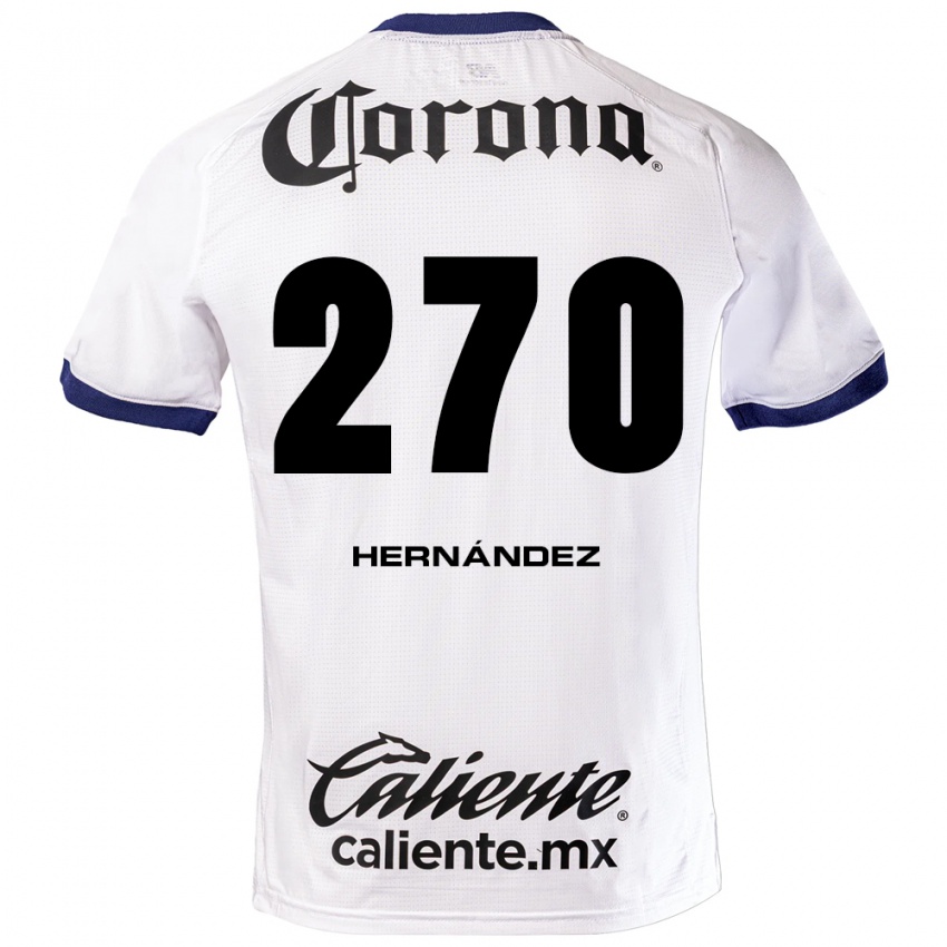 נשים Alberto Hernández #270 לבן כחול שחור הרחק ג'רזי 2026/27 חולצה קצרה