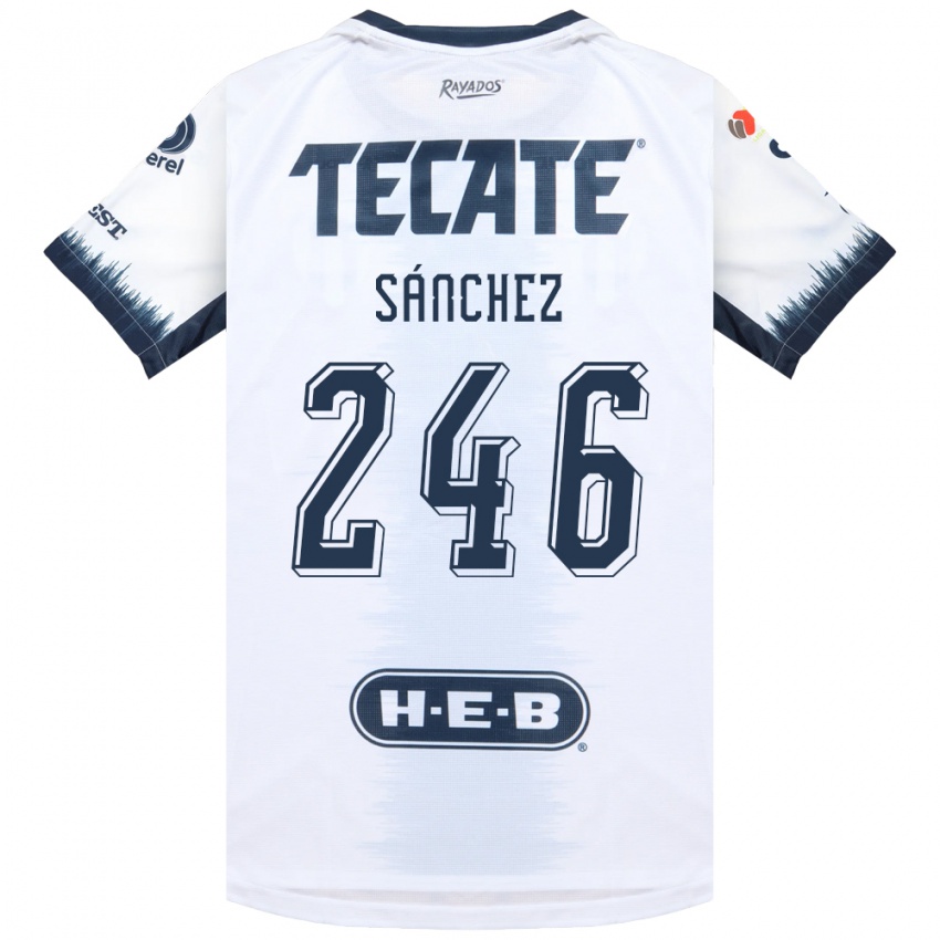 נשים Diego Sánchez #246 לבן כחול דיו אדום הרחק ג'רזי 2026/27 חולצה קצרה