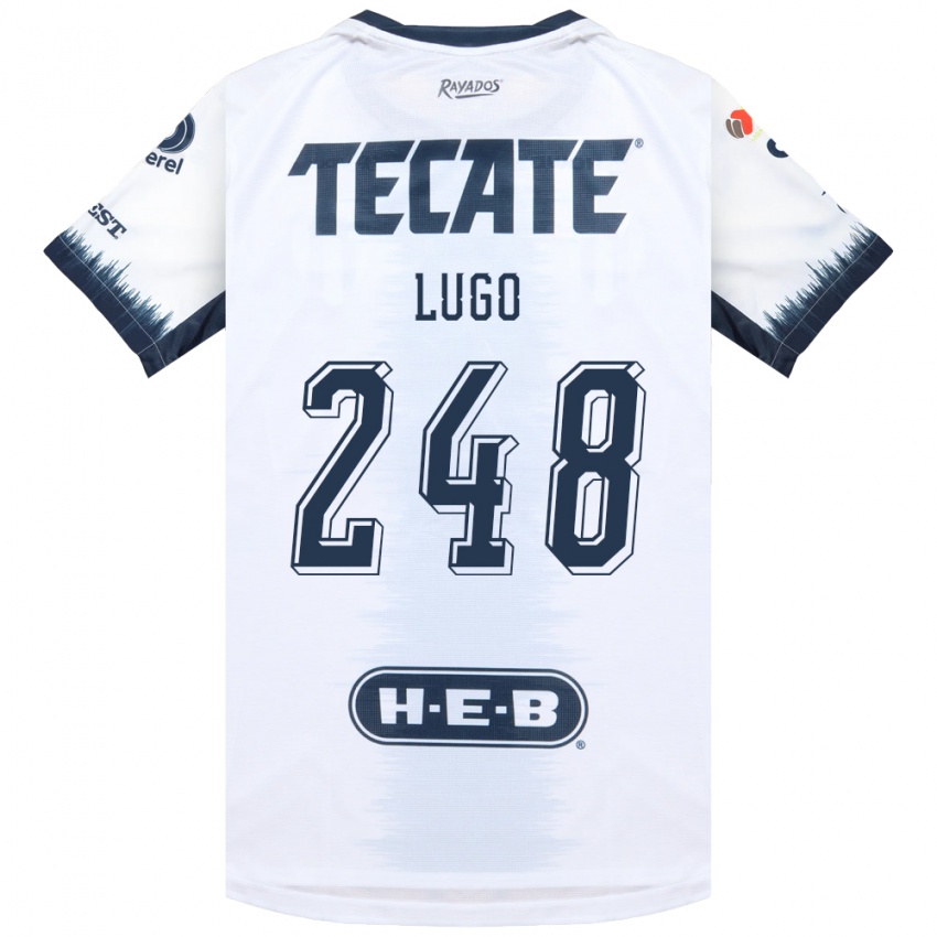נשים Edy Lugo #248 לבן כחול דיו אדום הרחק ג'רזי 2026/27 חולצה קצרה