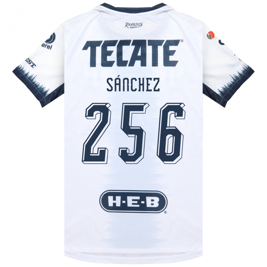 נשים Adán Sánchez #256 לבן כחול דיו אדום הרחק ג'רזי 2026/27 חולצה קצרה