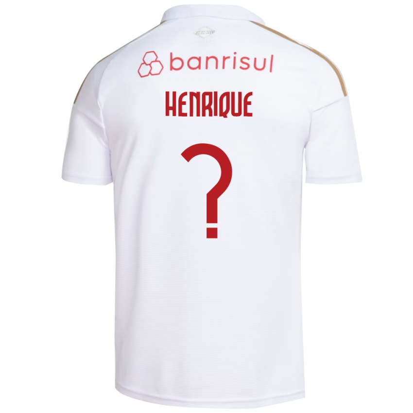 נשים Henrique #0 אדום לבן הרחק ג'רזי 2026/27 חולצה קצרה