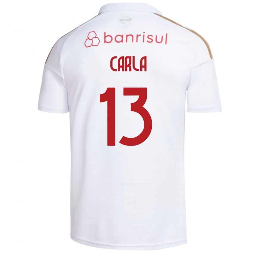 נשים Carla #13 אדום לבן הרחק ג'רזי 2026/27 חולצה קצרה