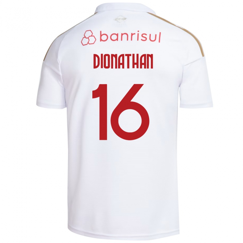 נשים Dionathan #16 אדום לבן הרחק ג'רזי 2026/27 חולצה קצרה
