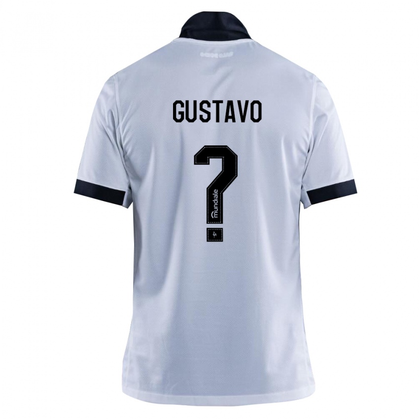 נשים Paulo Gustavo #0 שחור לבן הרחק ג'רזי 2026/27 חולצה קצרה
