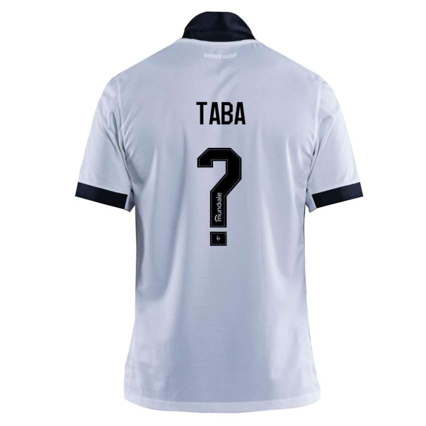 נשים Taba #0 שחור לבן הרחק ג'רזי 2026/27 חולצה קצרה
