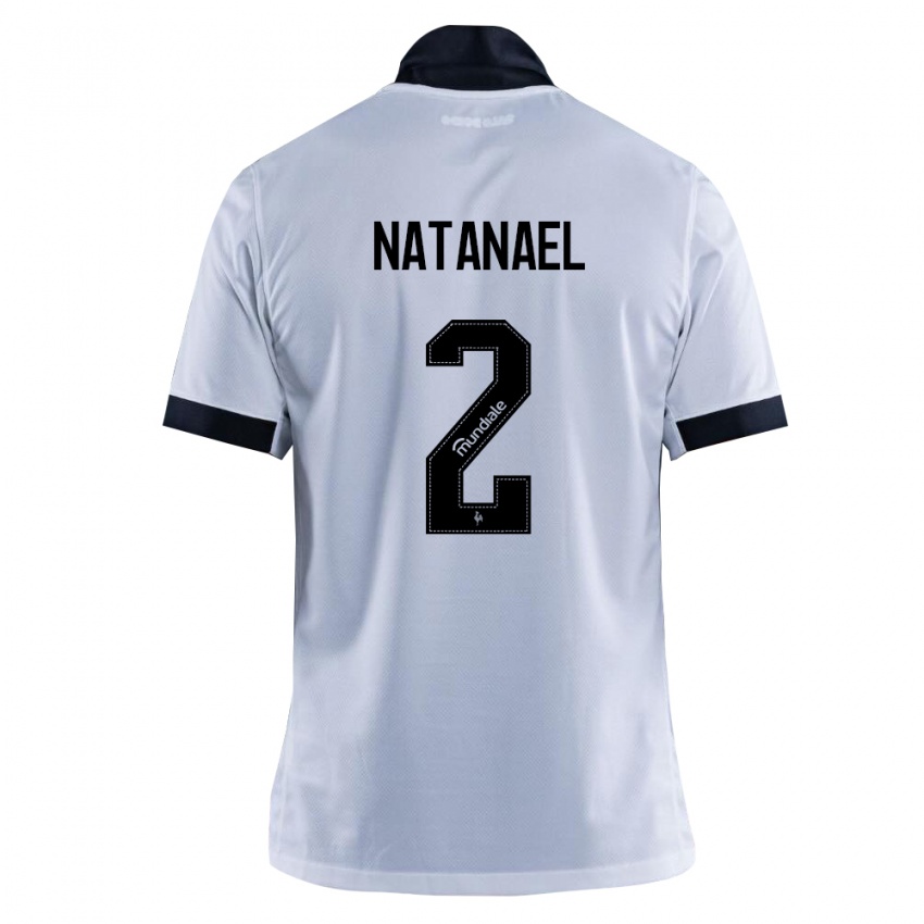 נשים Natanael #2 שחור לבן הרחק ג'רזי 2026/27 חולצה קצרה