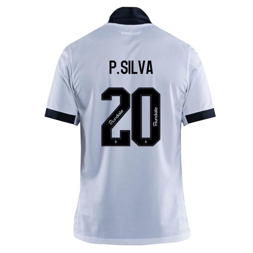 נשים Patrick Silva #20 שחור לבן הרחק ג'רזי 2026/27 חולצה קצרה