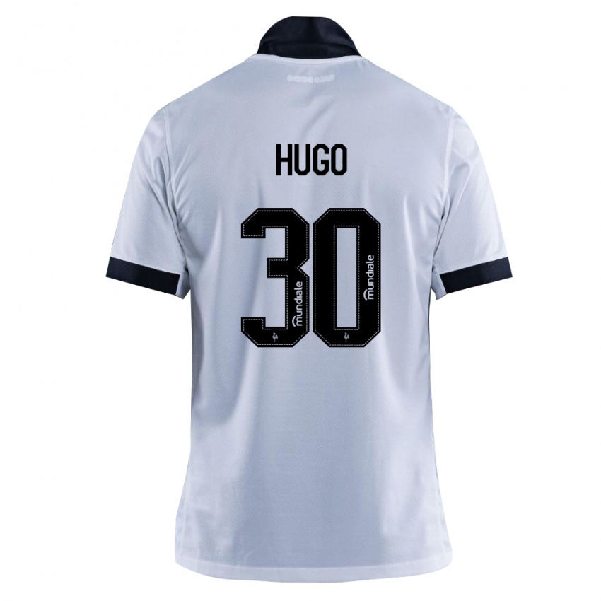 נשים Victor Hugo #30 שחור לבן הרחק ג'רזי 2026/27 חולצה קצרה