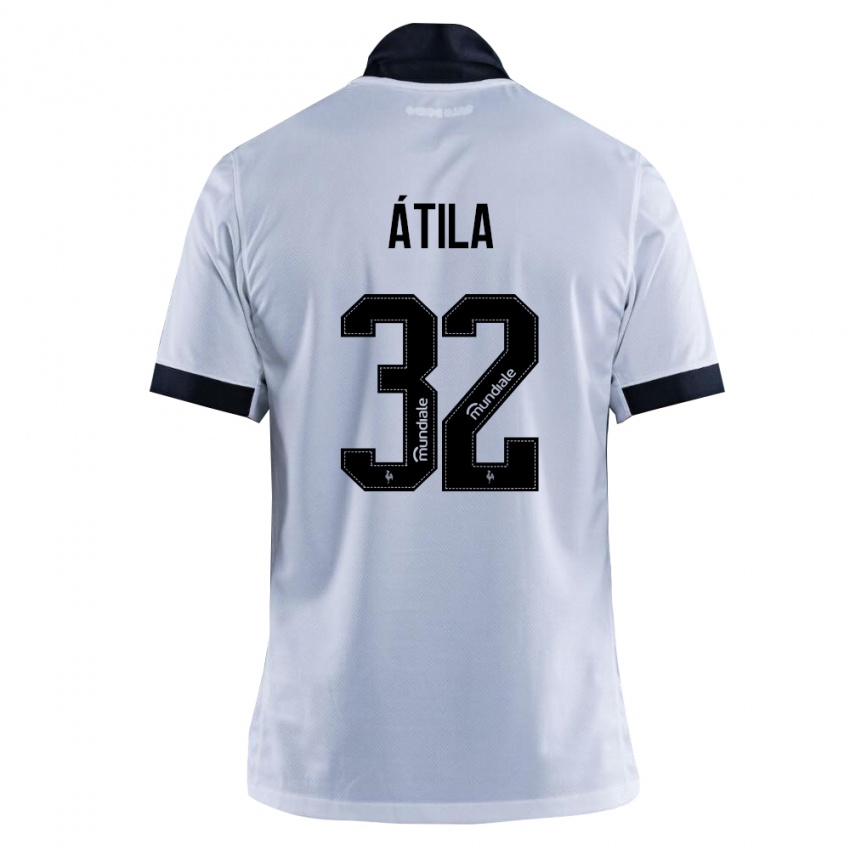 נשים Gabriel Atila #32 שחור לבן הרחק ג'רזי 2026/27 חולצה קצרה