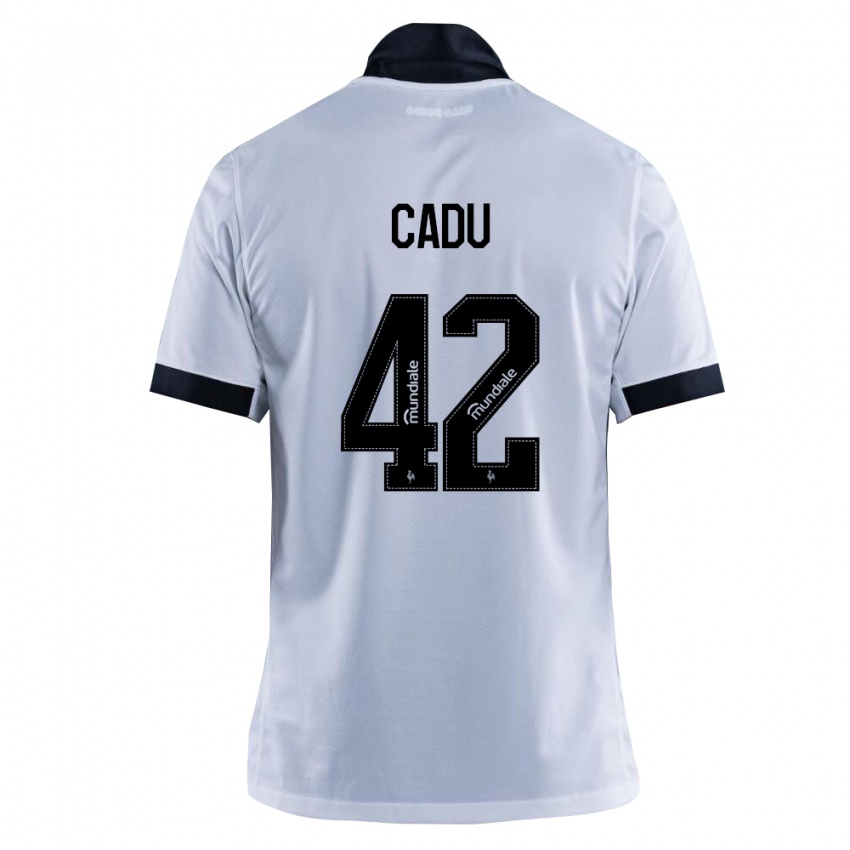 נשים Cadu #42 שחור לבן הרחק ג'רזי 2026/27 חולצה קצרה
