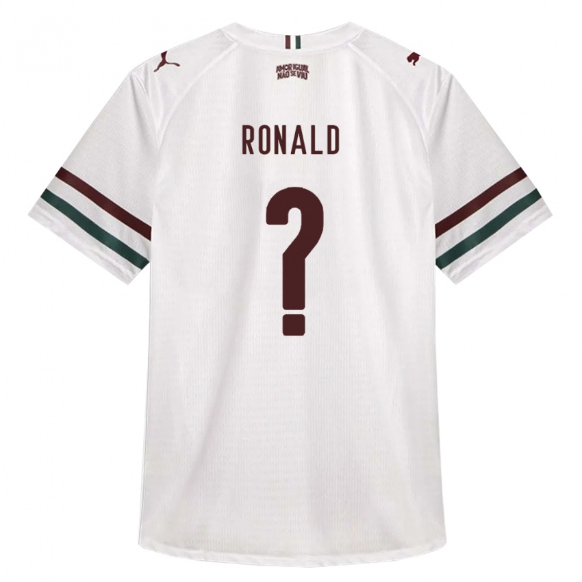 נשים Ronald Mateus De Souza #0 לבן ירוק בורדו הרחק ג'רזי 2026/27 חולצה קצרה