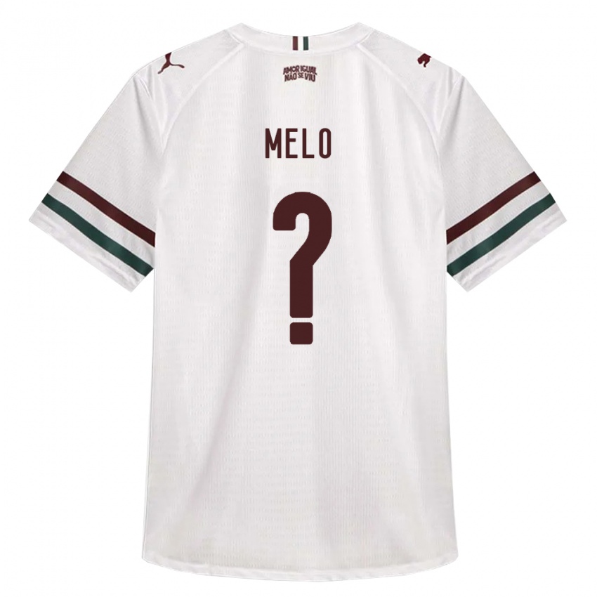 נשים Danilo Melo #0 לבן ירוק בורדו הרחק ג'רזי 2026/27 חולצה קצרה