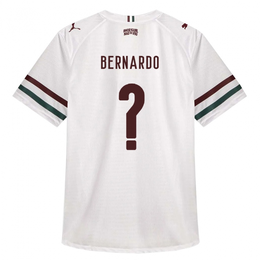נשים Bernardo #0 לבן ירוק בורדו הרחק ג'רזי 2026/27 חולצה קצרה