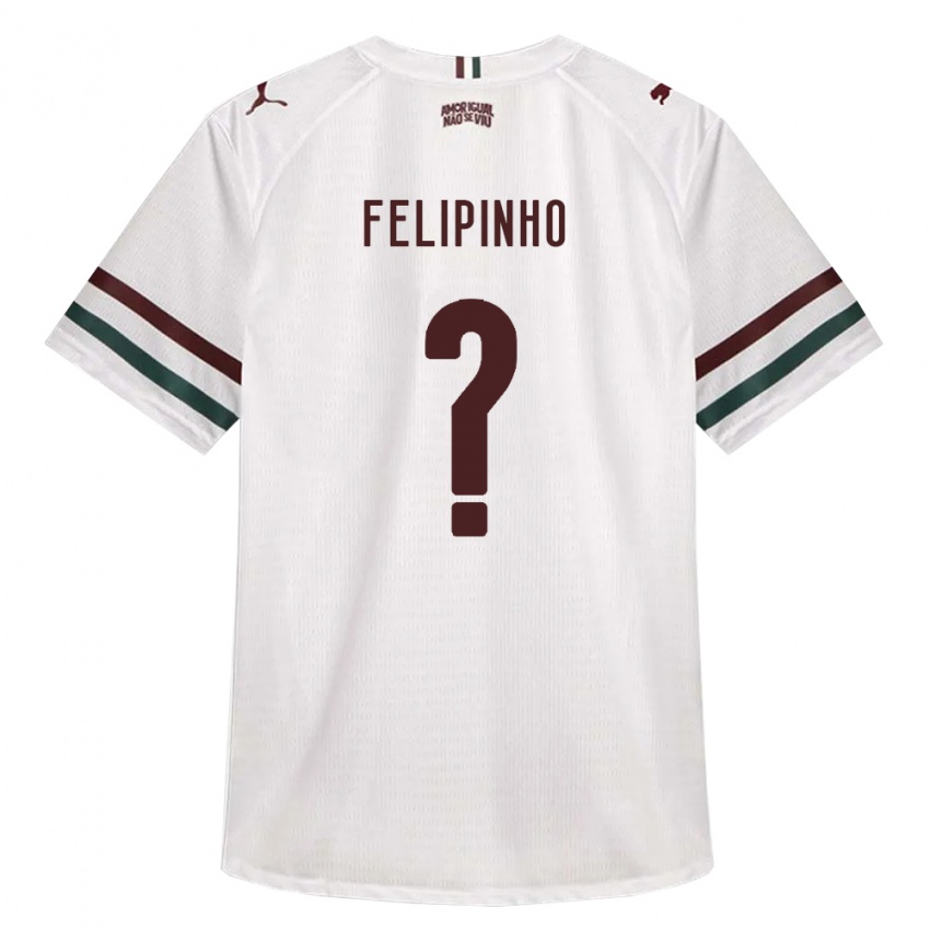 נשים Felipinho #0 לבן ירוק בורדו הרחק ג'רזי 2026/27 חולצה קצרה