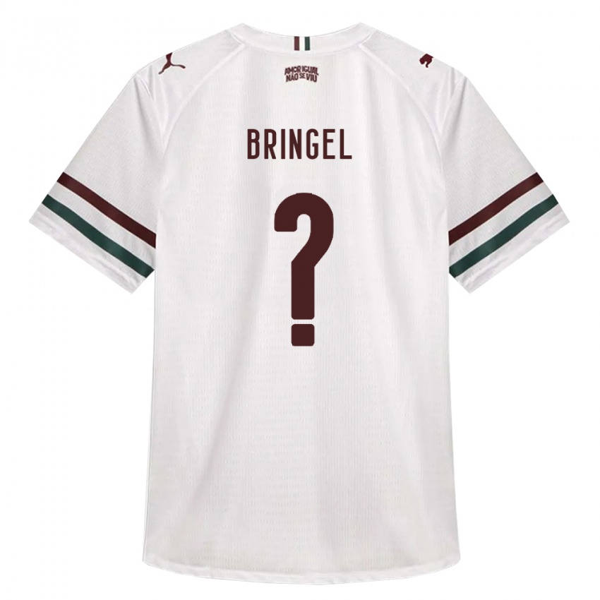 נשים Rodrigo Bringel #0 לבן ירוק בורדו הרחק ג'רזי 2026/27 חולצה קצרה