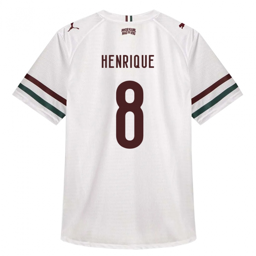 נשים Gabriel Henrique #8 לבן ירוק בורדו הרחק ג'רזי 2026/27 חולצה קצרה