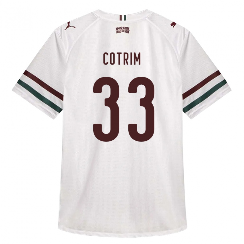 נשים Bruna Cotrim #33 לבן ירוק בורדו הרחק ג'רזי 2026/27 חולצה קצרה