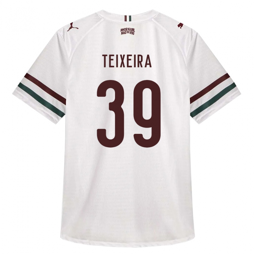 נשים Gabriel Teixeira #39 לבן ירוק בורדו הרחק ג'רזי 2026/27 חולצה קצרה