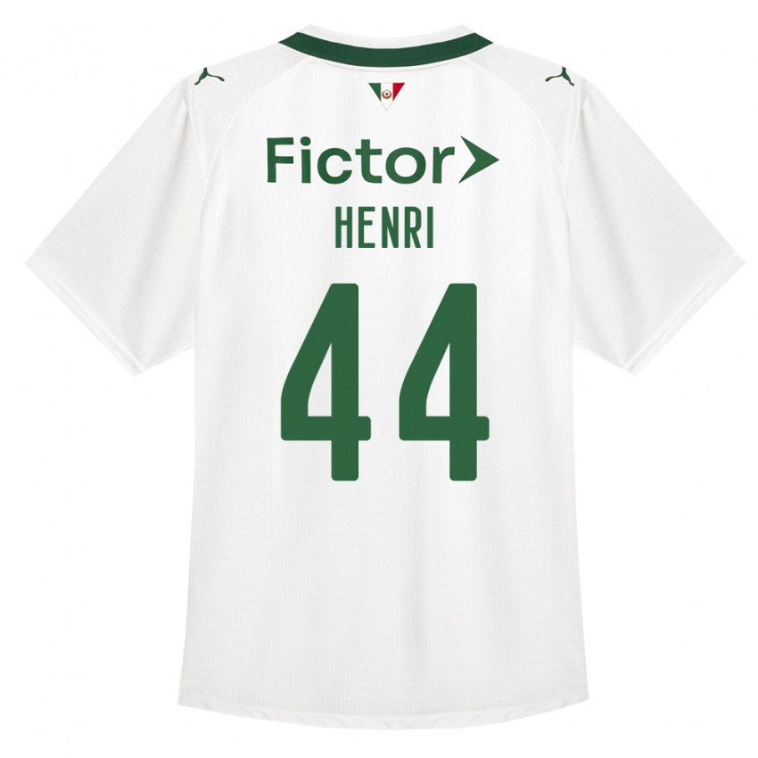 נשים Henri #44 ירוק לבן הרחק ג'רזי 2026/27 חולצה קצרה