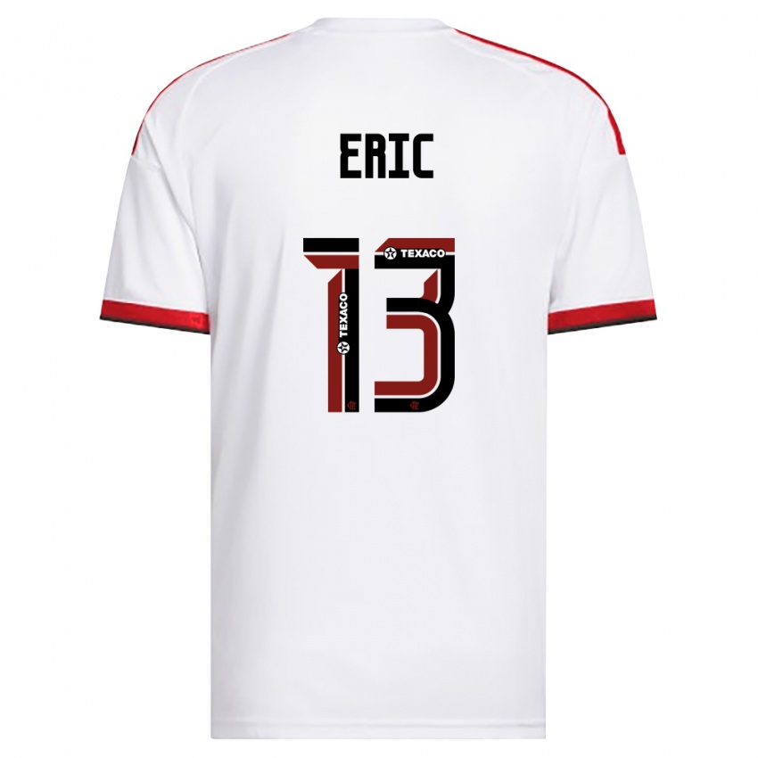נשים Eric #13 לבן אדום שחור הרחק ג'רזי 2026/27 חולצה קצרה