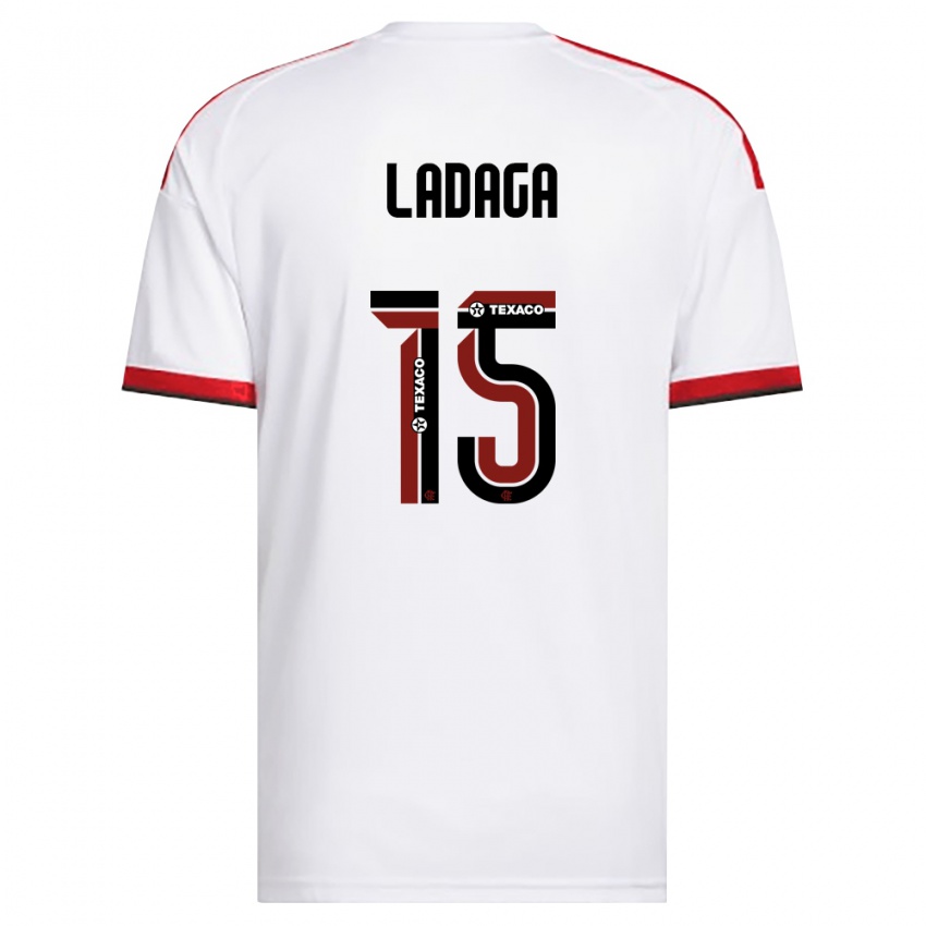 נשים Carol Ladaga #15 לבן אדום שחור הרחק ג'רזי 2026/27 חולצה קצרה