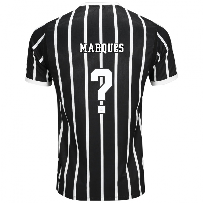 נשים Igor Marques #0 שחור לבן אדום הרחק ג'רזי 2026/27 חולצה קצרה
