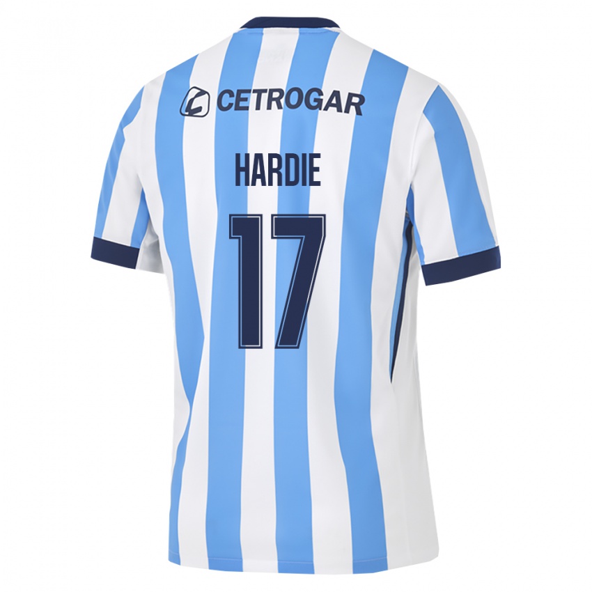 ילדים Tamara Hardie #17 כחול בהיר לבן שחור ג'רזי ביתית 2026/27 חולצה קצרה