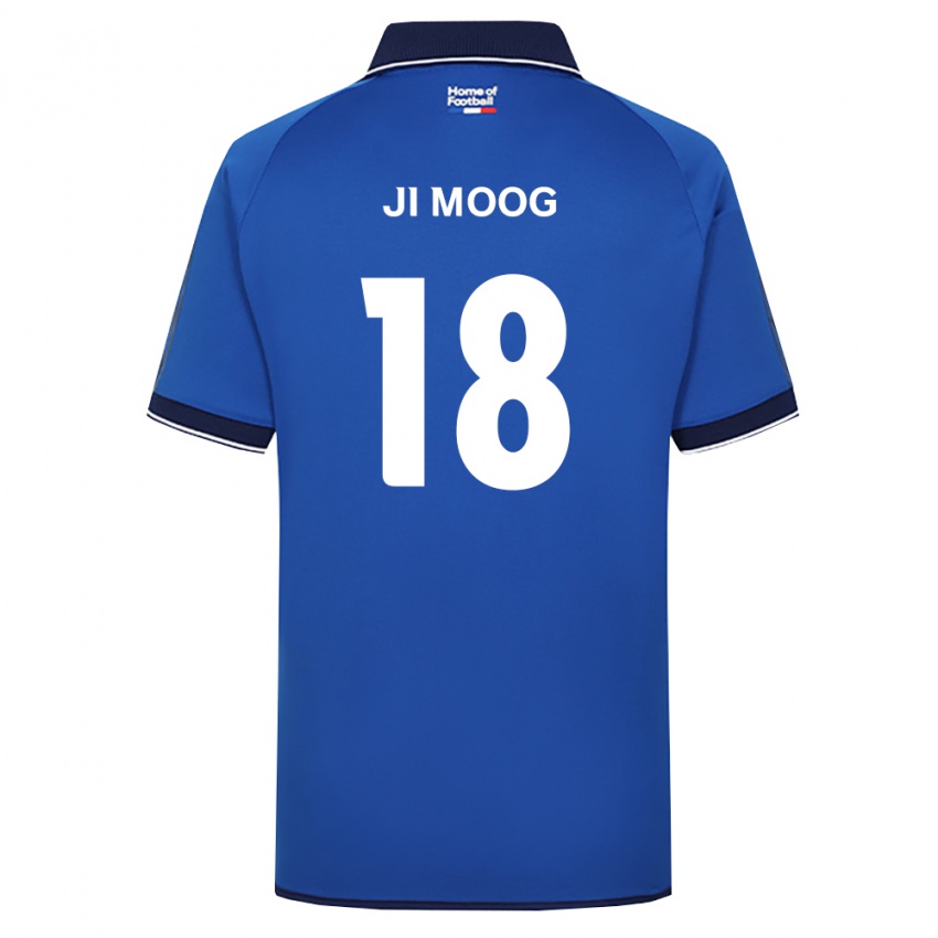 ילדים Ji-Moog Choi #18 כחול מלכותי לבן אדום ג'רזי ביתית 2026/27 חולצה קצרה ילדים Ji-Moog Choi #18 כחול מלכותי לבן אדום ג'רזי ביתית 2026/27 חולצה קצרה